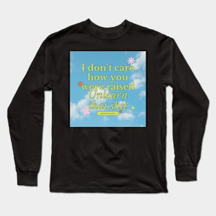 IDCHYWRUTS Long Sleeve T-Shirt